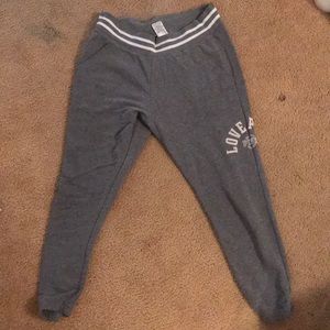 Vs pink sweatpants
